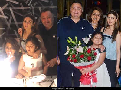 Riddhima Kapoor reminisces Neetu Kapoor’s birthday celebration from 2017 with Rishi and Ranbir Kapoor