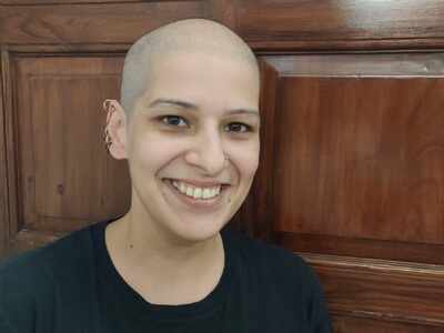 head shave video india