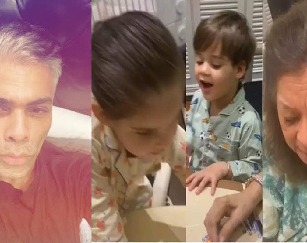 
Karan Johar shares video of his mother and daughter spending time solving puzzle, says, 'Life is a puzzle and then I have them not giving me attention!'
