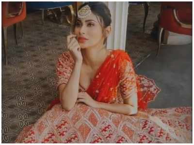 Watch: Mouni Roy turns into a beautiful bride in this boomerang video