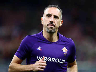 Ribery returns to Fiorentina training after six months out