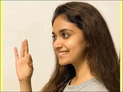 Keerthy Suresh bags 5 million followers on Instagram: Shares the news with makeup-free video