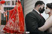 Lockdown weddings: Pictures of masked brides and grooms show that this is the new normal!​