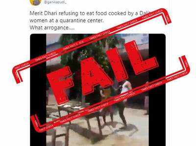 FAKE ALERT: Bihar video shared with false claim of Upper castes refusing food from Dalits