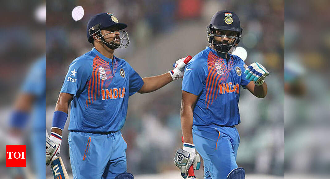 Rohit Sharma's captaincy is very similar to MS Dhoni: Suresh Raina Rohit Sharma's captaincy is very similar to MS Dhoni: Suresh Raina