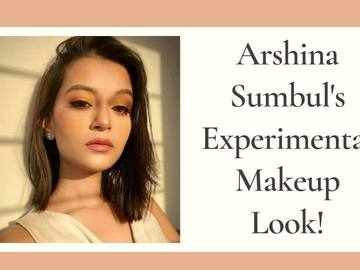 Arshina Sumbul's Experimental Makeup Look!