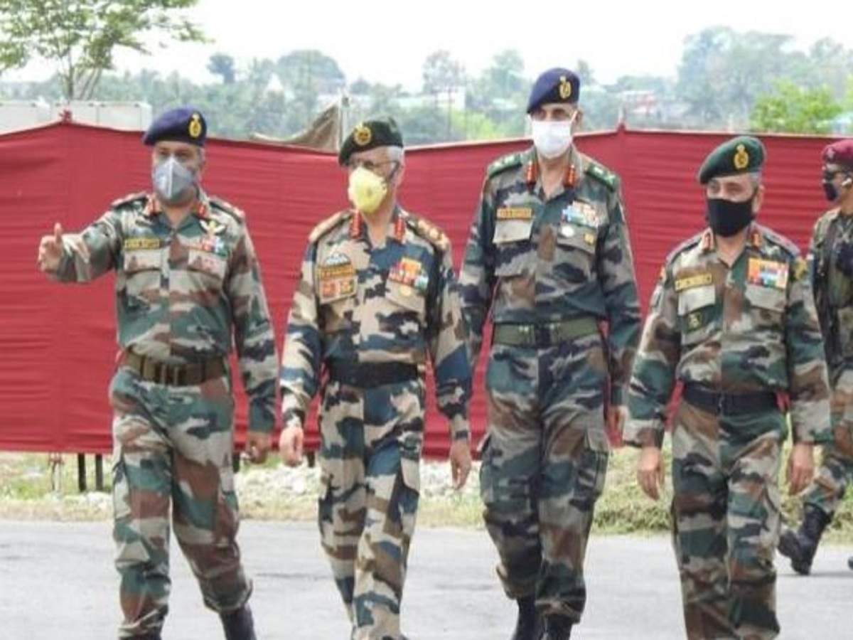 Covid 19 Colour Of Masks Presents Military With Tough Poser India News Times Of India