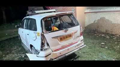 Three migrant workers killed as dumper rams SUV in Mirzapur