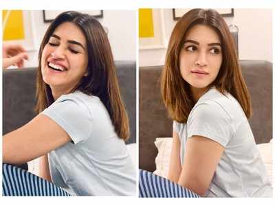 Kriti Sanon gets a hair makeover from sister Nupur Sanon; the actress says 'Sometimes all you need is change'