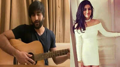 Amitabh Bachchan's granddaughter Navya Naveli Nanda is all hearts for rumoured beau Meezaan’s captivating voice as he shares his rendition of Adnan Sami’s hit single 'Bheegi Bheegi Raaton Mein'