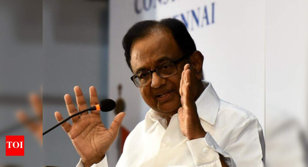 Tell govt to take fiscal measures: Chidambaram 
