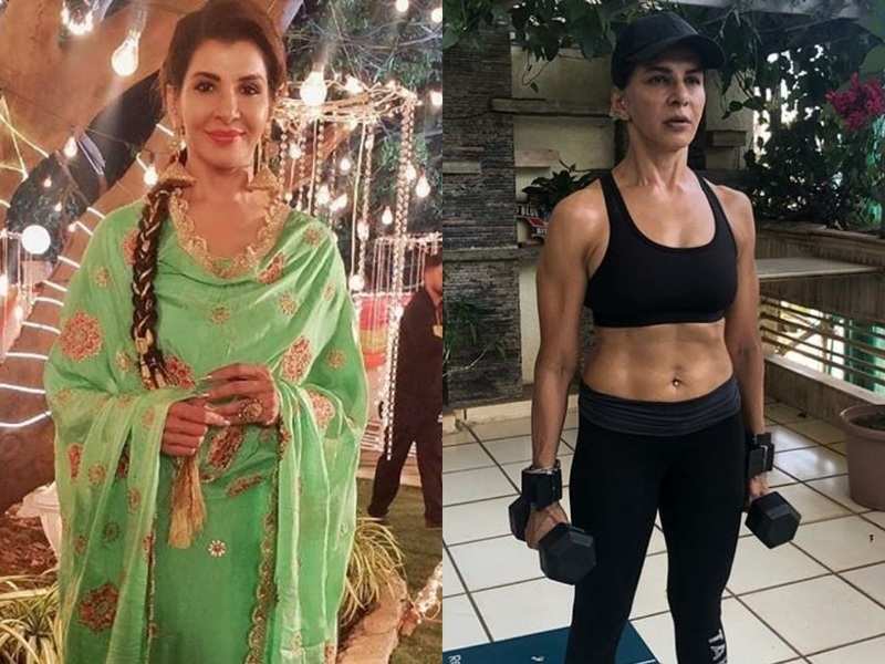 Choti Sardarni&#39;s Anita Raaj is keeping up with her fitness at home; shares video of her workout - Times of India