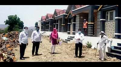 Pune: Ambegaon farmer hands over six row houses for quarantine facility