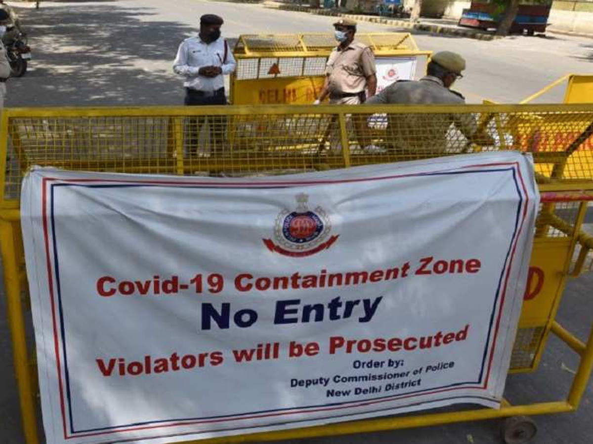 Containment Zones in Delhi: Six new areas made containment zones | Delhi  News - Times of India