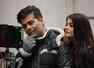 Karan Johar's candid on set BTS pictures