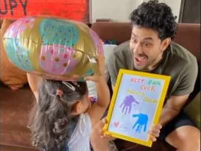 Kunal Kemmu receives sweetest birthday gift ever from his daughter Inaaya; view pic