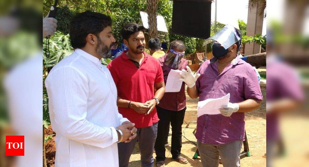 Kannada TV Stars Thrilled To Be Back At Work - Times Of India