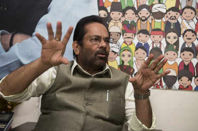 Congress is creating 'political pollution': Naqvi