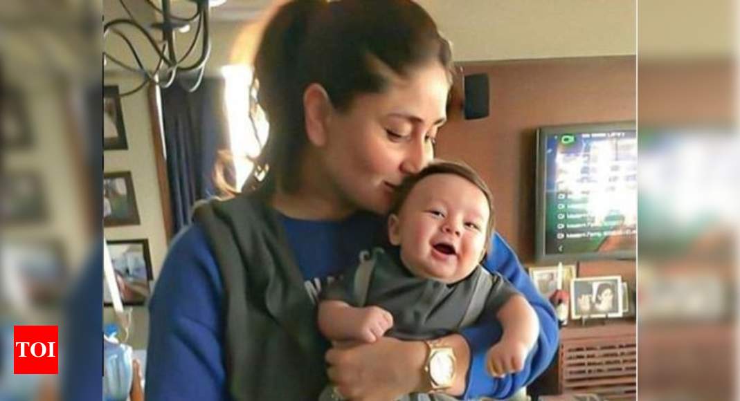 This adorable throwback picture of Kareena Kapoor Khan holding little ...