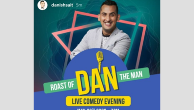 Time to laugh out loud with Danish Sait