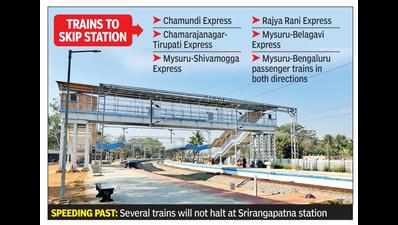 6 trains to give Srirangapatna station a miss