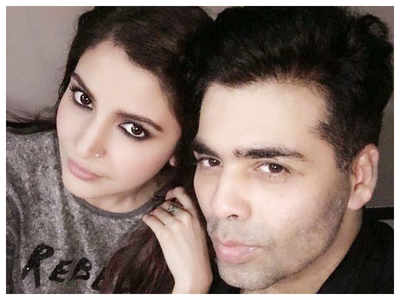 Anushka Sharma has THIS to say about Karan Johar dying his hair after sporting a salt-and-pepper look during the lockdown