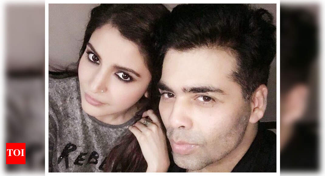 Anushka Sharma has THIS to say about Karan Johar dying his hair after