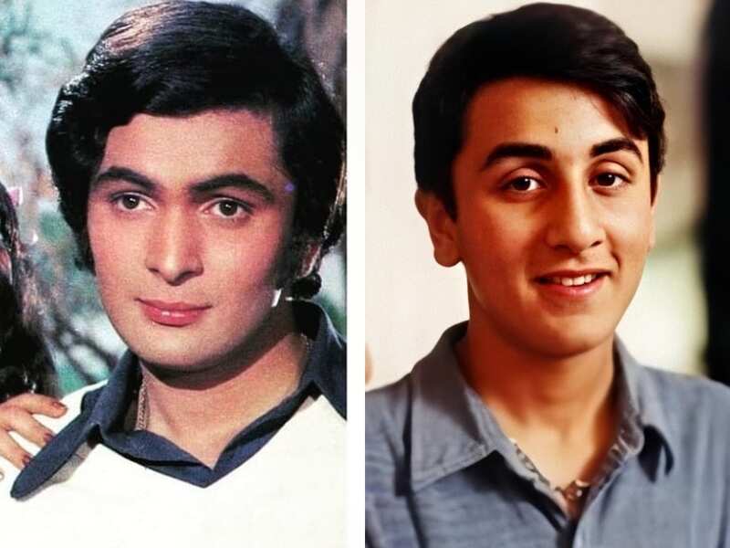 Throwback: Ranbir Kapoor is a spitting image of his papa Rishi Kapoor in THIS photo | Hindi ...