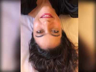 Kajol wonders if there is any right way to take a selfie in her latest 'upside down' post