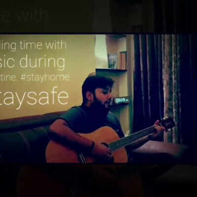 #Lifeinthelockdown: Bollywood Sound designer Manav Shrotriya creates song covers and mash-ups on his acoustic guitar during lockdown; works from home for an upcoming documentary-drama film