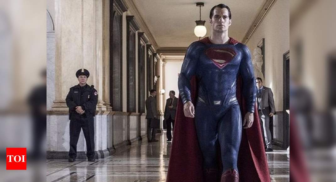 Justice League star Henry Cavill suits up as Superman once again