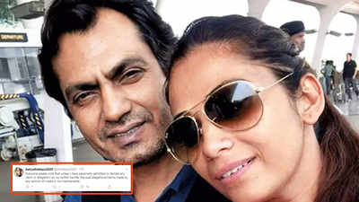 Nawazuddin Siddiqui's wife Aaliya accuses 'someone' of sharing 'fabricated copy' of divorce notice 'to save from disgrace'