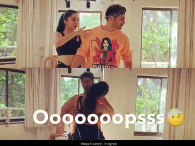 Kiara Advani reveals her ‘takkar’ moment with Varun Dhawan in a BTS bloopers video
