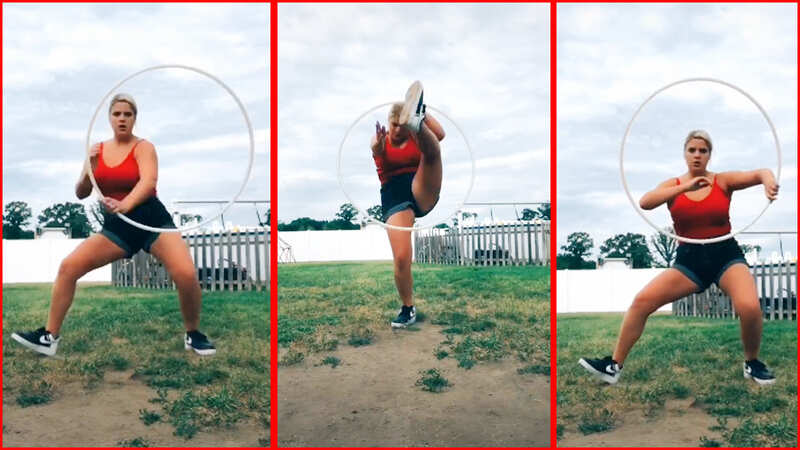 Viral video: Can you take this hula hoop challenge