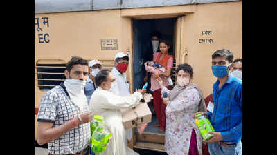 Haryana: Shramik train departs for Bihar with 1,676 migrant labourers from Ambala