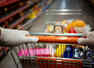 Avoid wearing gloves while grocery shopping