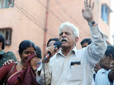 Varvara Rao (TOI file photo)