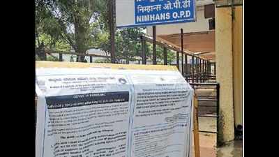 Bengaluru: Nimhans shuts OPD for two months, draws flak