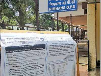 Bengaluru: Nimhans shuts OPD for two months, draws flak