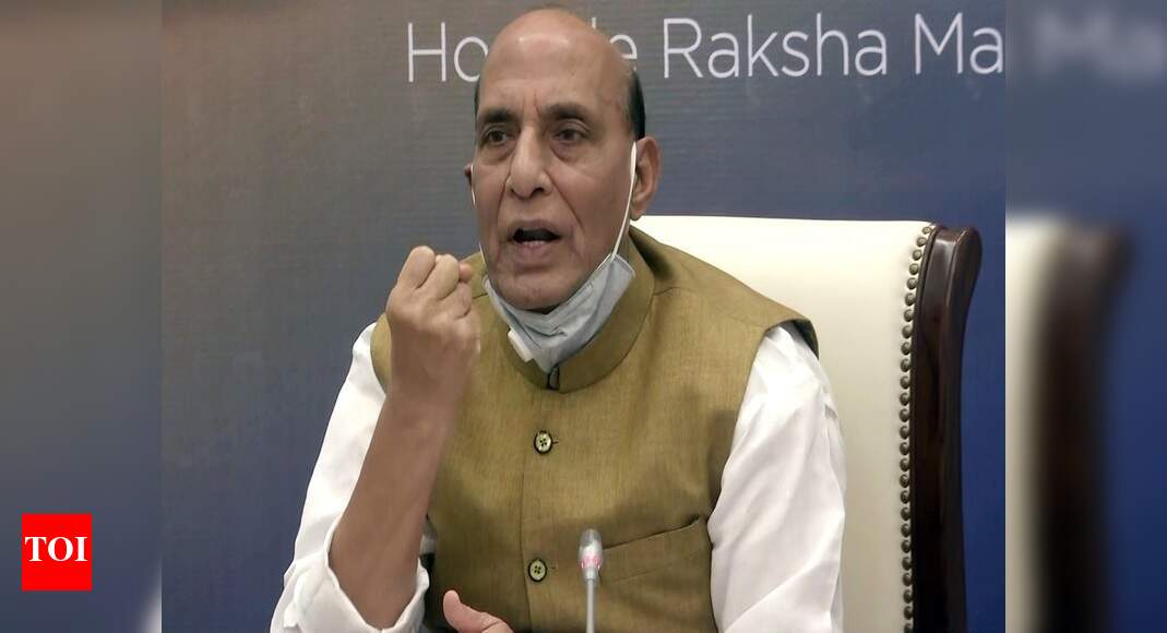 Talks on to resolve Ladakh standoff: Rajnath