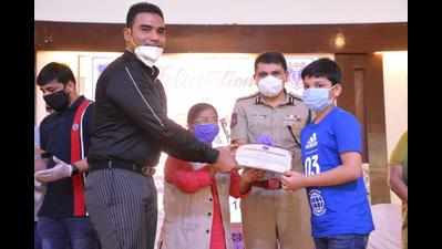 Good Samaritans felicitated by Rachakonda cops