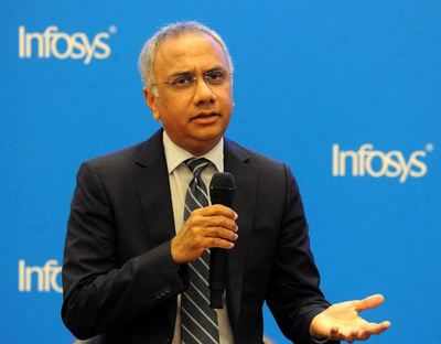 Infosys CEO Parekh's salary rises 27% to $6 million; calls out Covid risks on biz