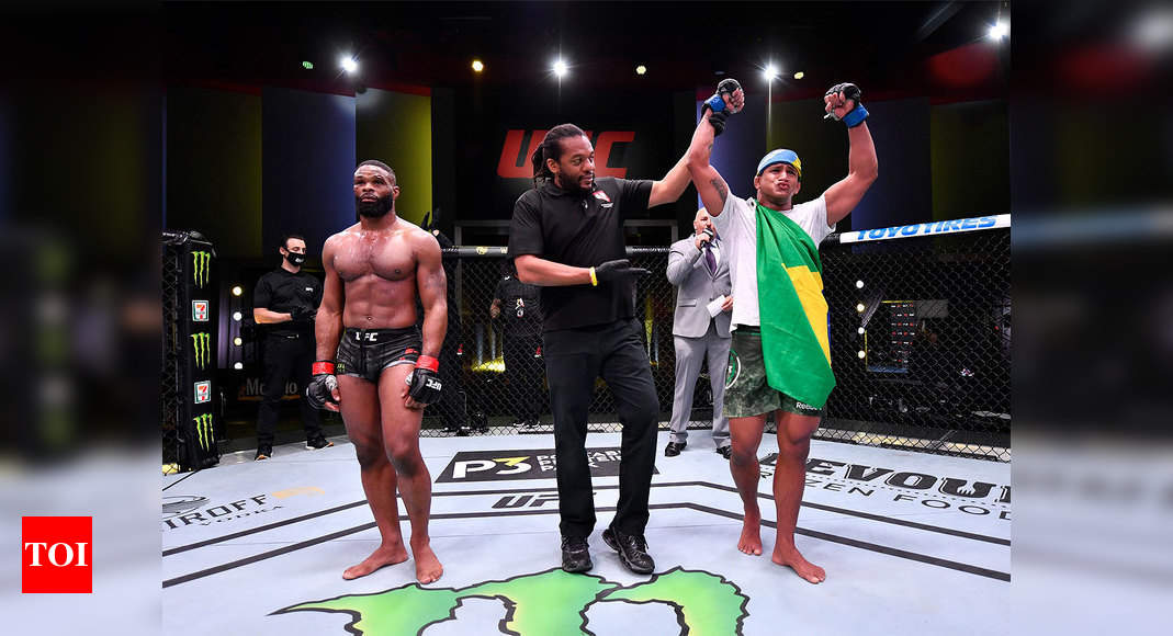 Ufc Mixed Martial Arts Card Brings Sport Back To Las Vegas More Sports News Times Of India