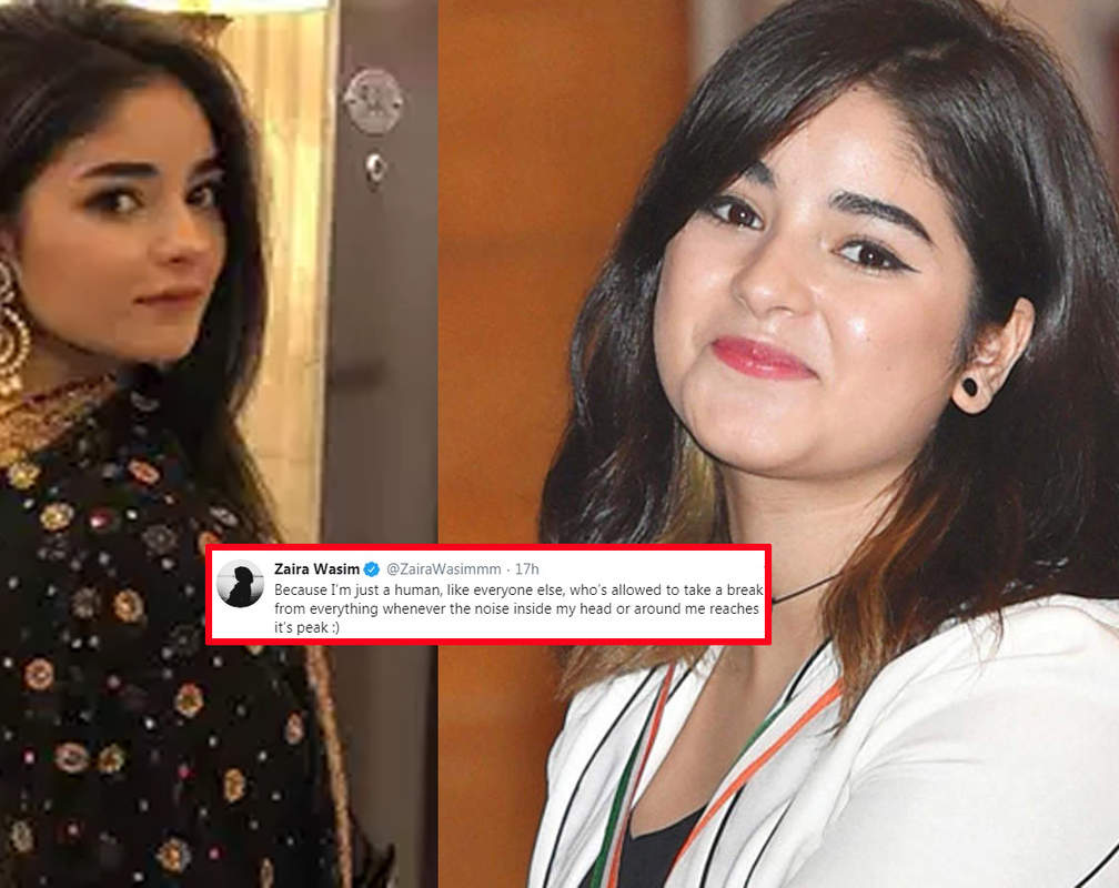 
Zaira Wasim is back on Twitter and Instagram a day after quitting social media yet again, says she is ‘just a human’
