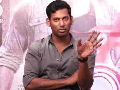 Vishal reports back for duty after two months to resume work on 'Chakra'