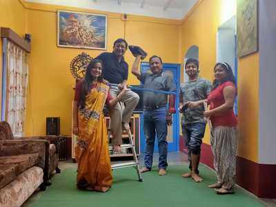 Annwesha's family help her shoot special episodes