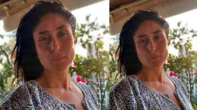 Kareena Kapoor Khan flaunts her perfect pout and love for kaftans in yet another beautiful sun-kissed selfie