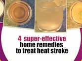 4 super-effective home remedies to treat a heat stroke