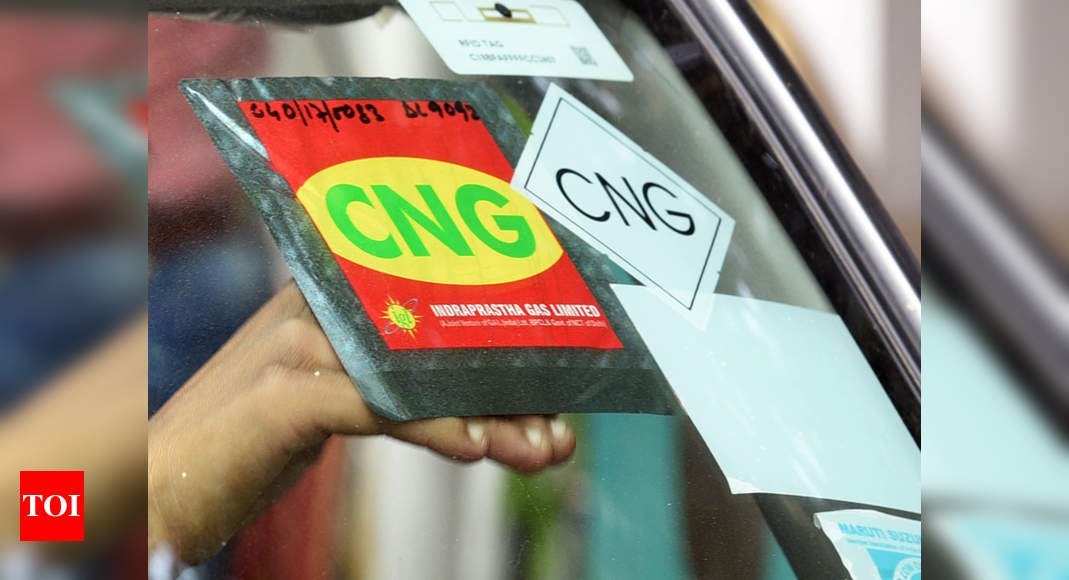 CNG price in Delhi hiked by Re 1 per kg - Times of India