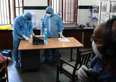 BMC's coronavirus testing centre in Mumbai (File Photo)